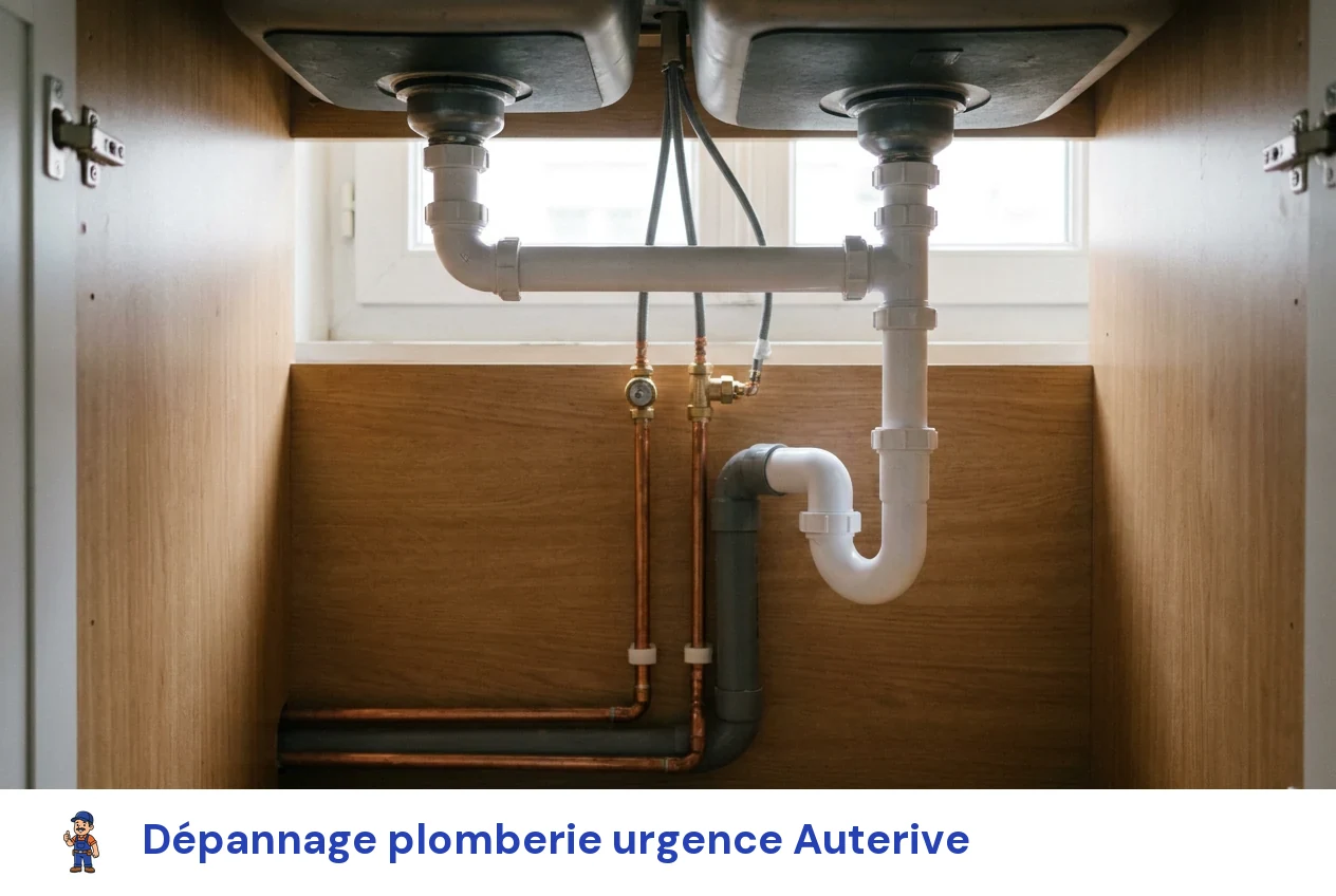 Dépannage plomberie urgence à Auterive