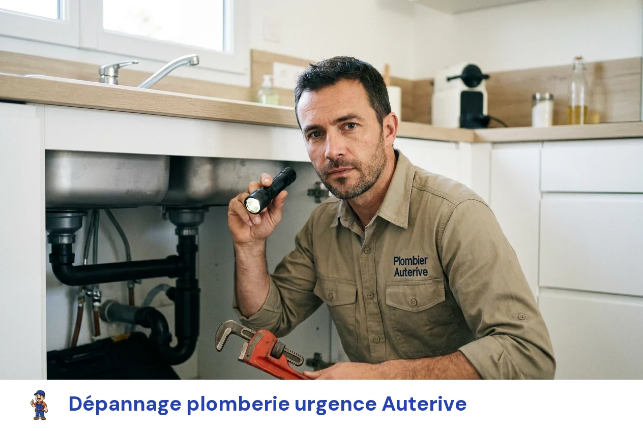 Dépannage plomberie urgence à Auterive