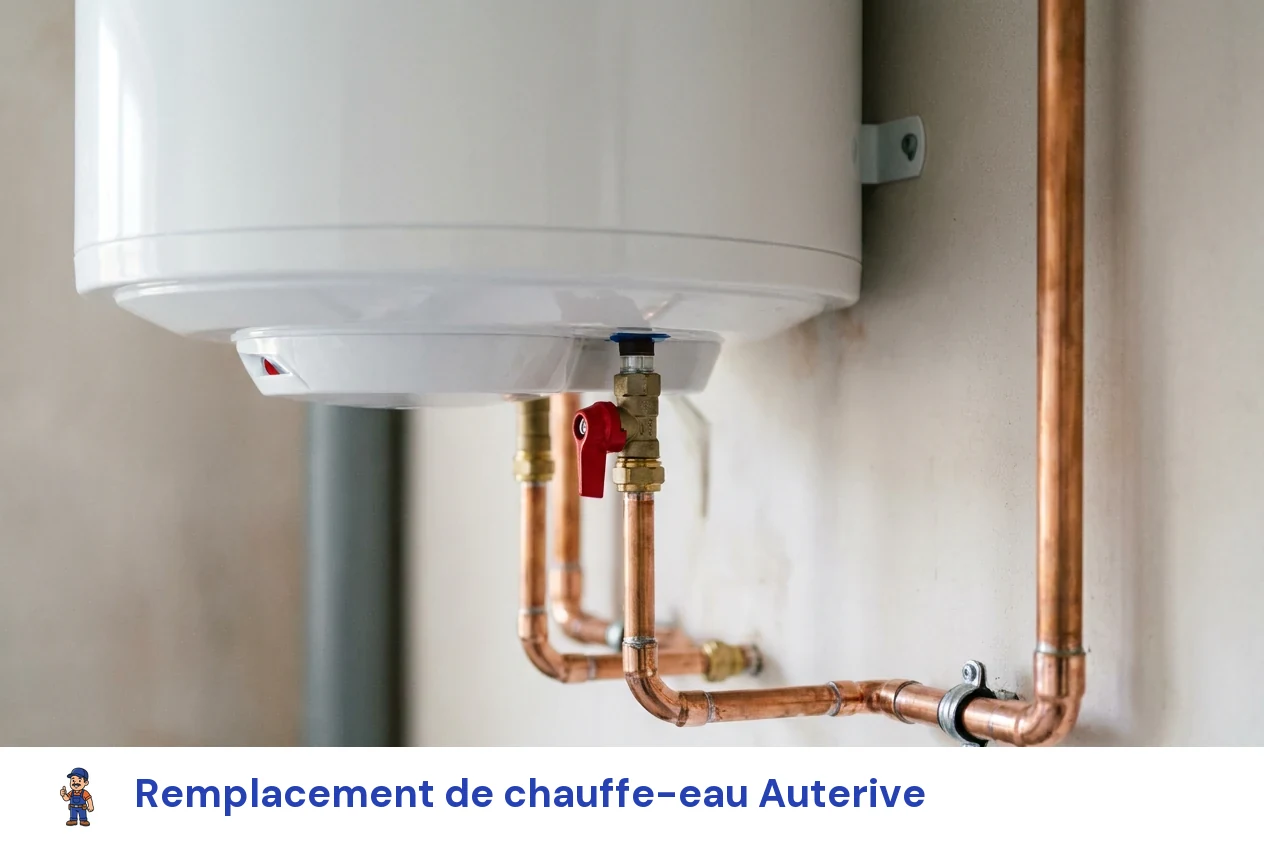 Remplacement de chauffe-eau à Auterive