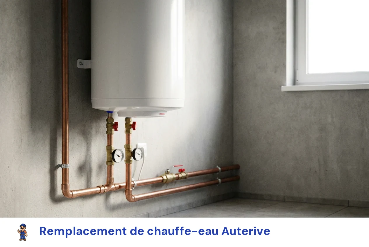 Remplacement de chauffe-eau à Auterive
