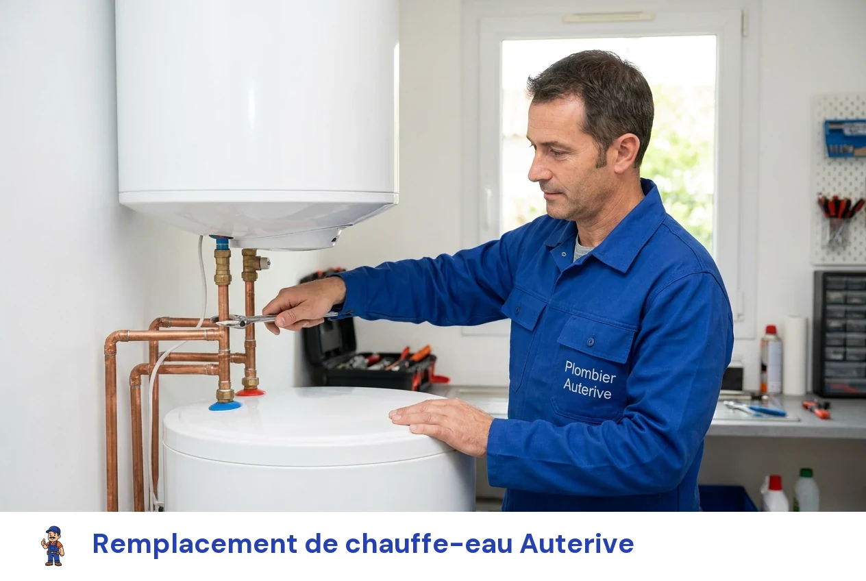 Remplacement de chauffe-eau à Auterive