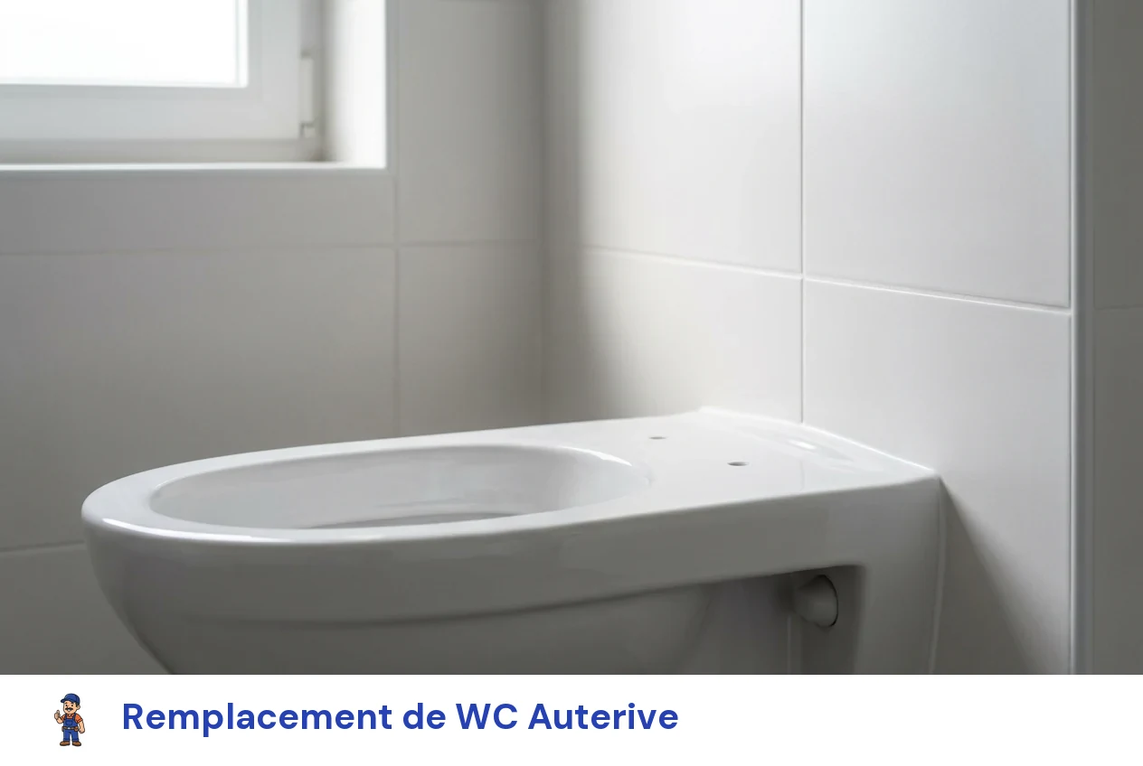 Remplacement de WC à Auterive