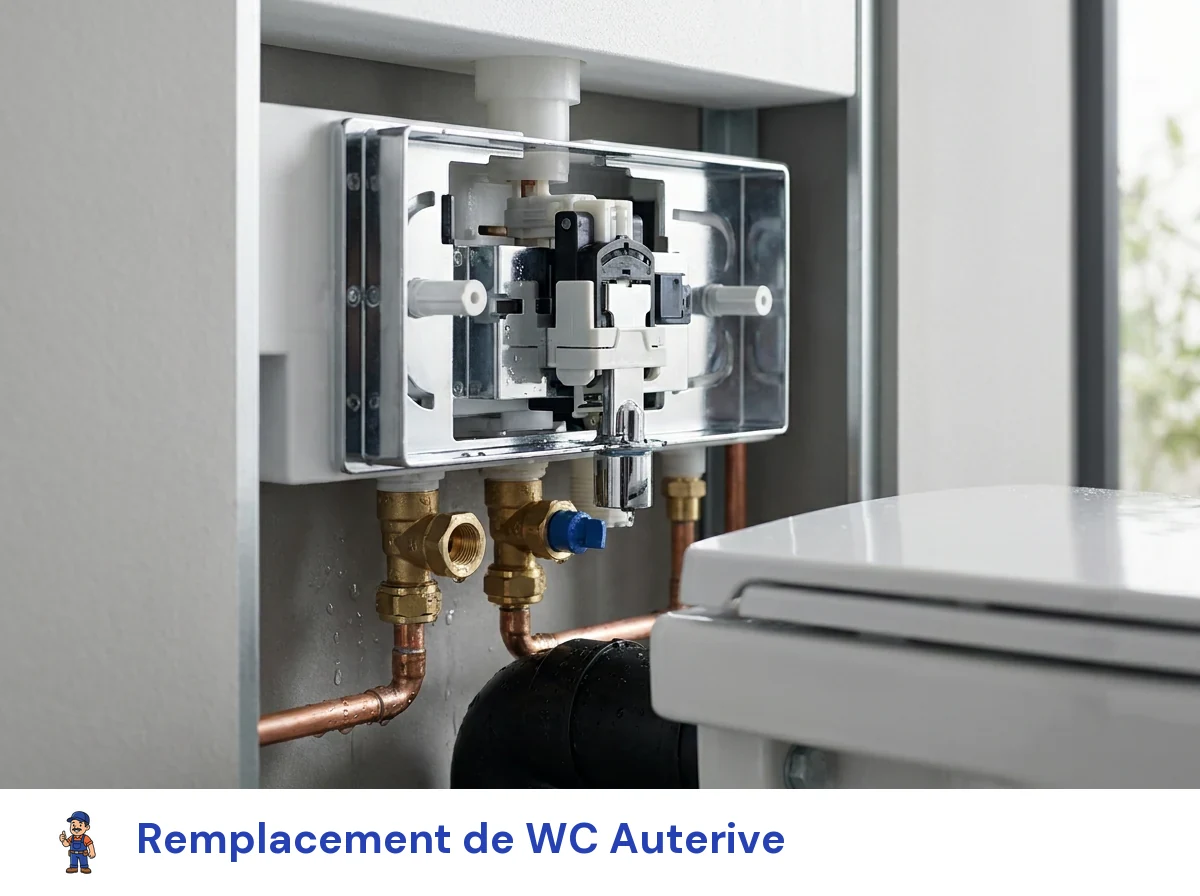 Remplacement de WC à Auterive
